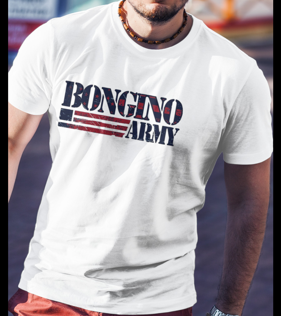 Bearded Spartan Bongino Army T-Shirt