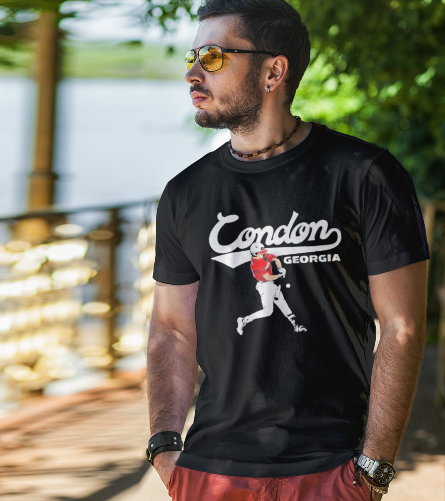Georgia Condon Baseball Slugger Swing T-Shirt