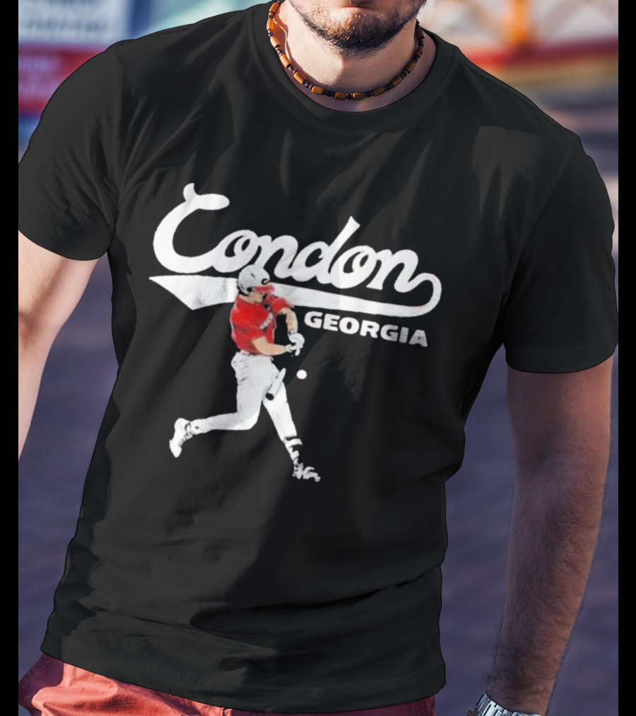 Georgia Condon Baseball Slugger Swing T-Shirt