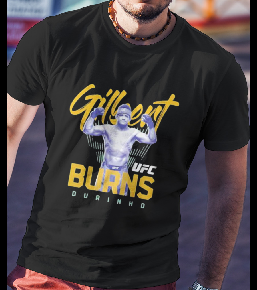 Gilbert Burns Durinho UFC MMA Fighter T-Shirt