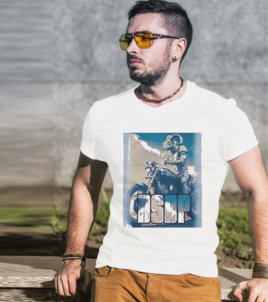 ASAP Goat Biker T-Shirt