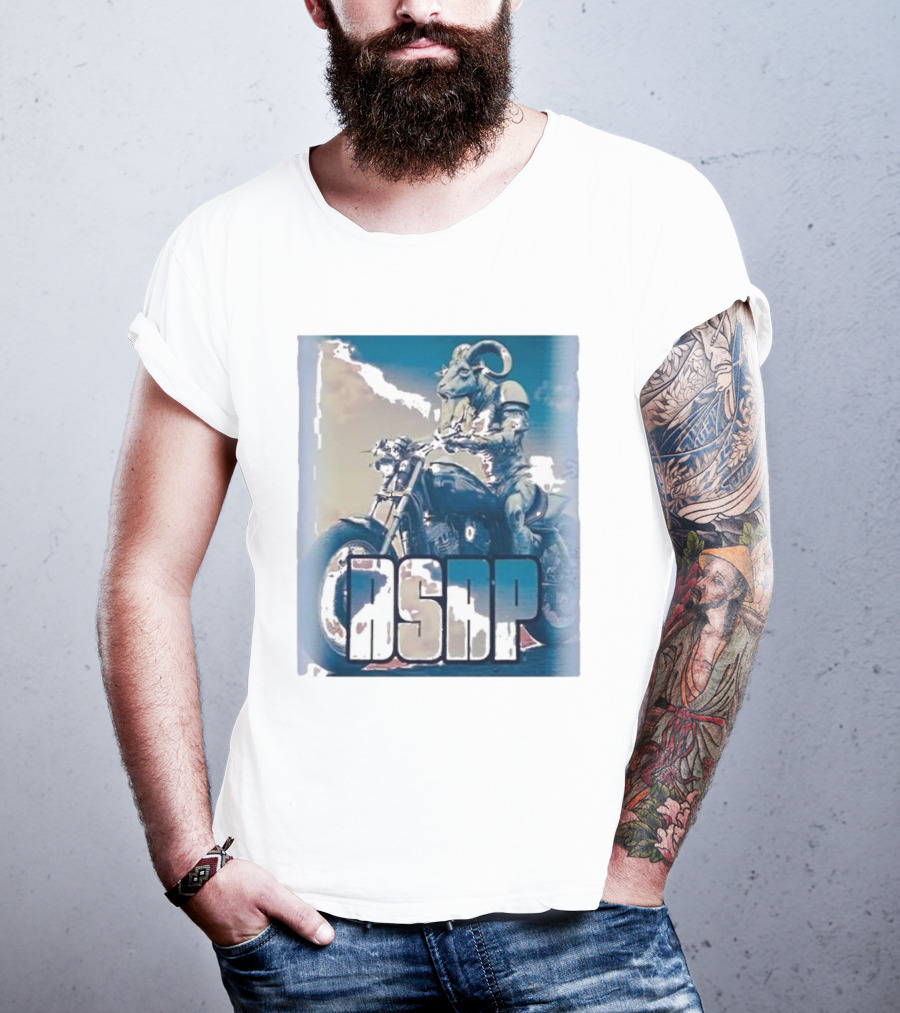ASAP Goat Biker T-Shirt