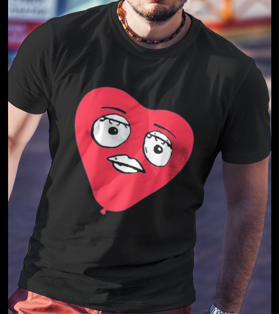 God Forbid James Marriott Heart Balloon Face T-Shirt