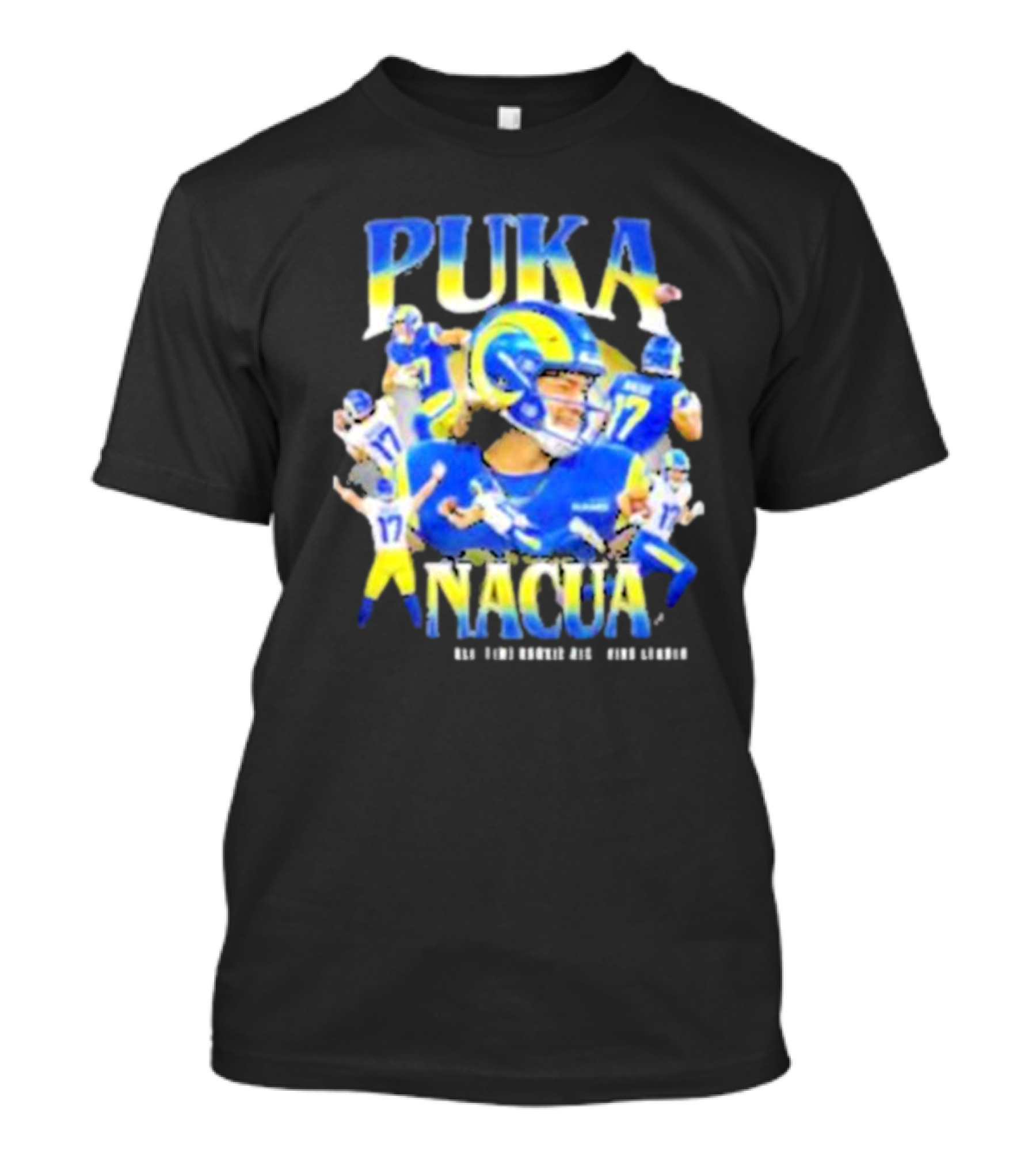 Puka Nacua Rams Rookie NFL King 17 T-Shirt