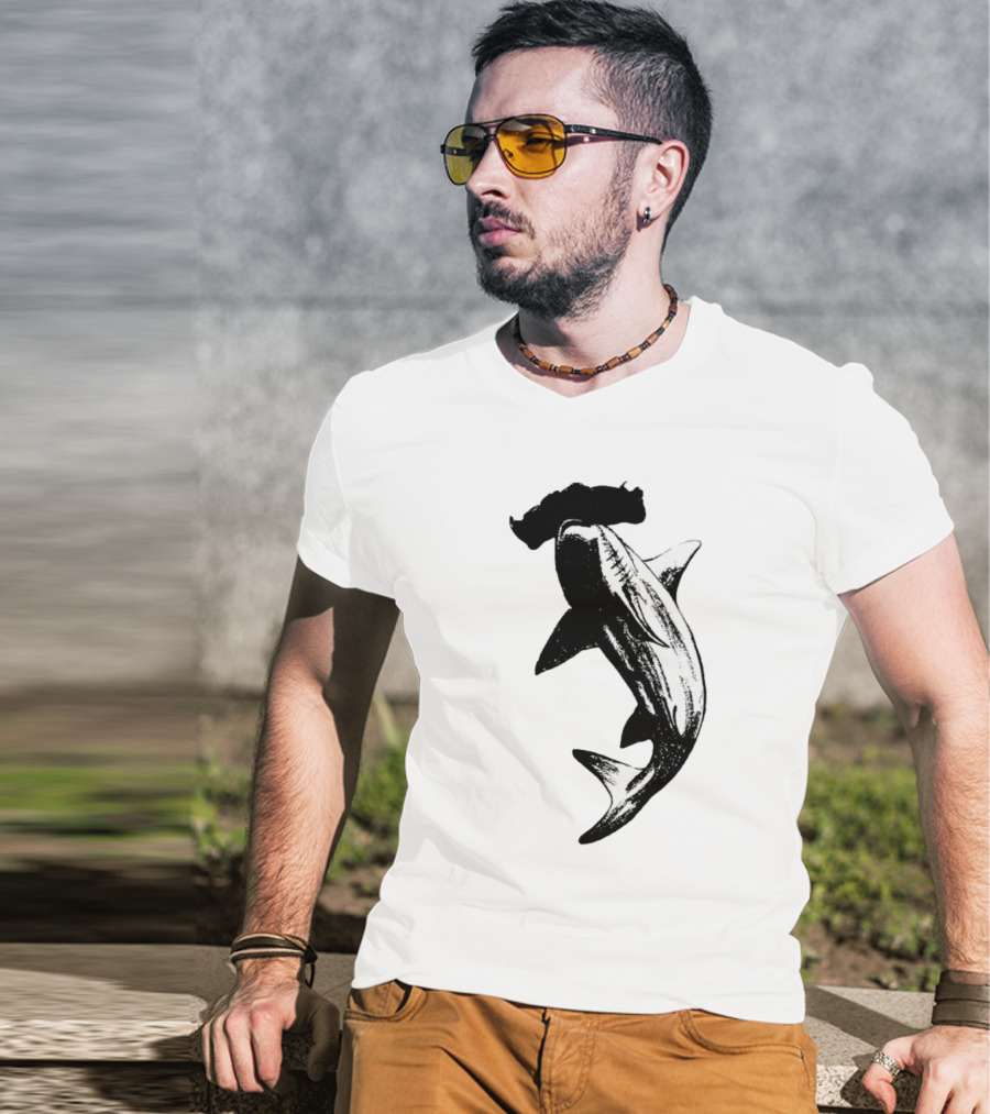 Hammerhead Shark Wildlife Aquatic Cool T-Shirt