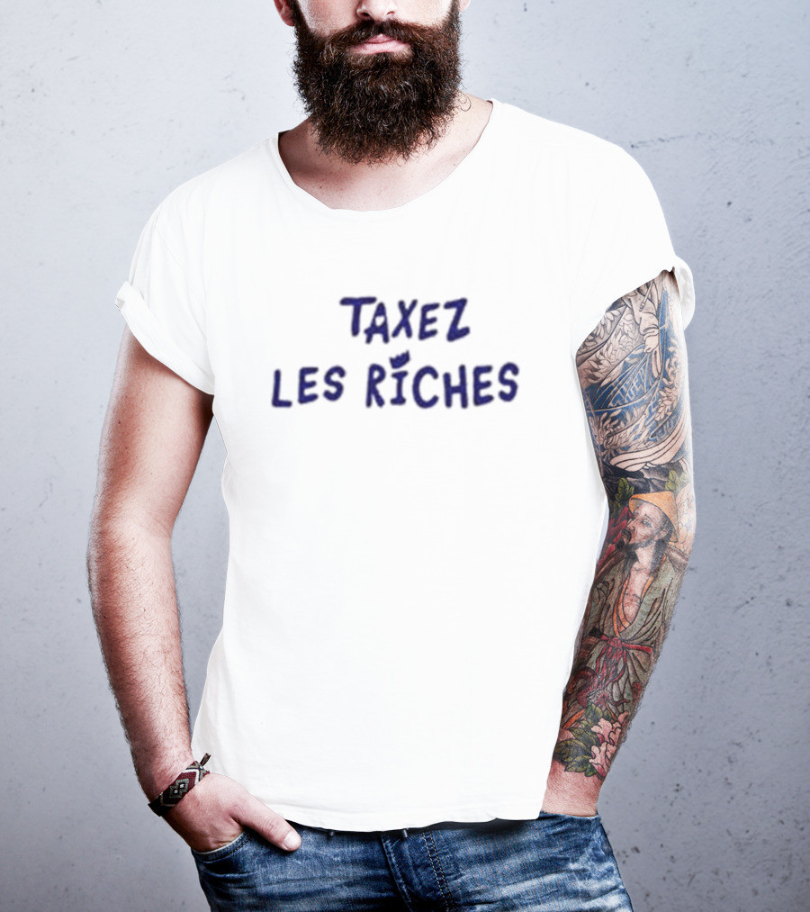 Jean-michel Apathie Antoine Léaument Taxez Les Riches T-Shirt