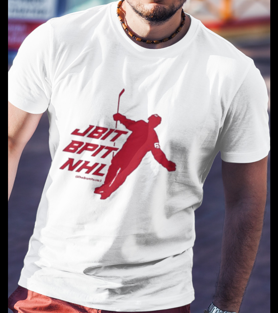 Jesper Bratt JBIT BPIT NHL Hockey Silhouette 65 T-Shirt