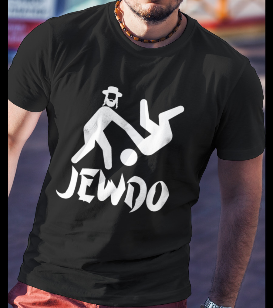 Jewdo Martial Arts Figures Orthodox Jewish T-Shirt