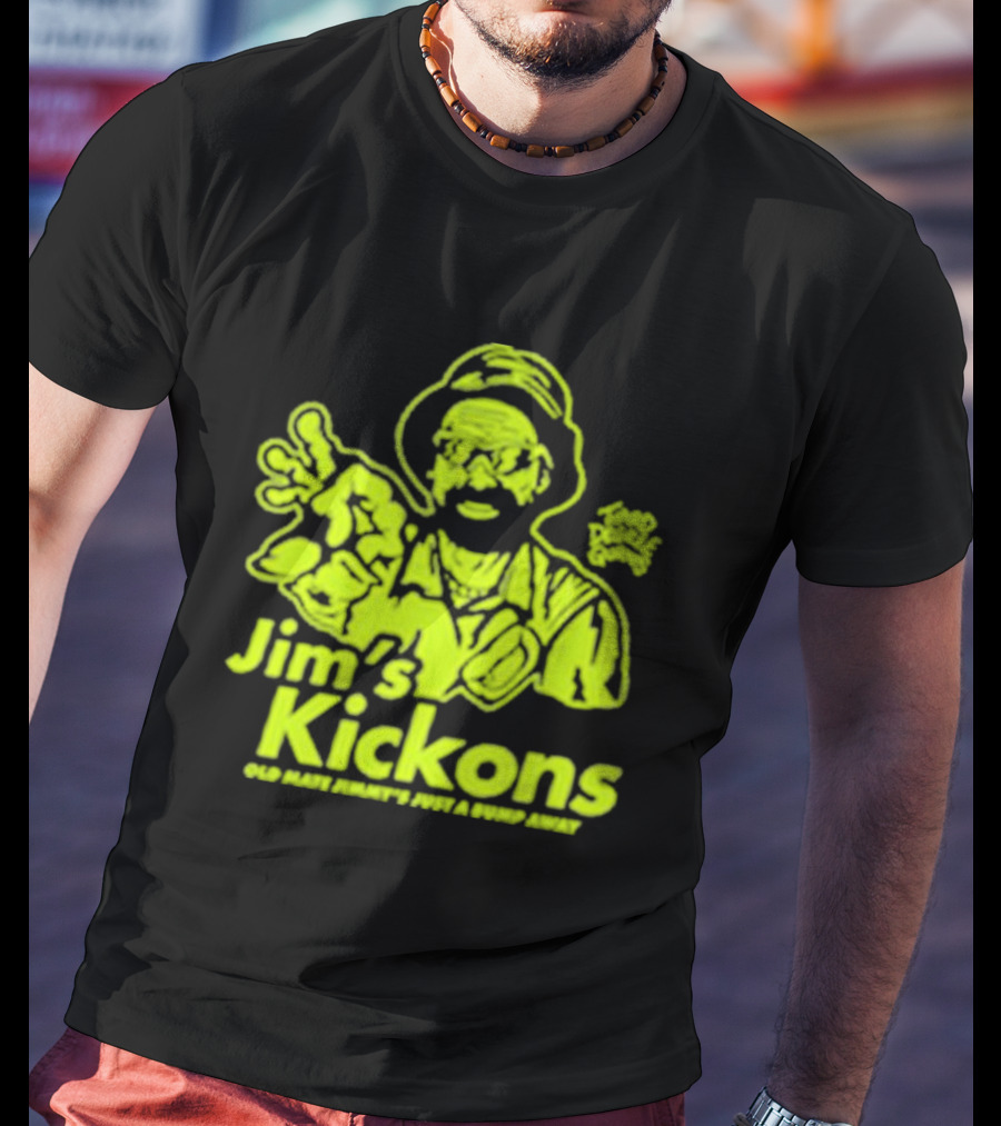 Jim’s Kickons Third Degree Gurns Old Mate Jimmy’s Just A Bump Away T-Shirt