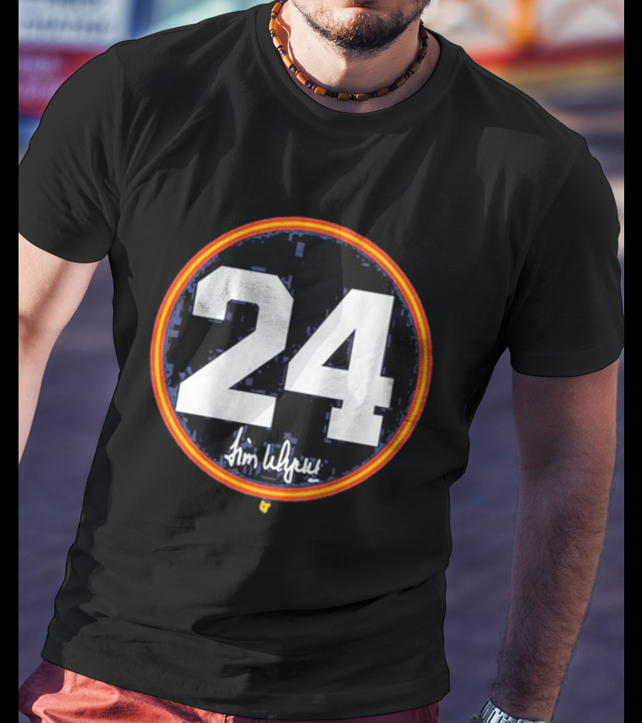 Jimmy Wynn Signature Number 24 Circle T-Shirt