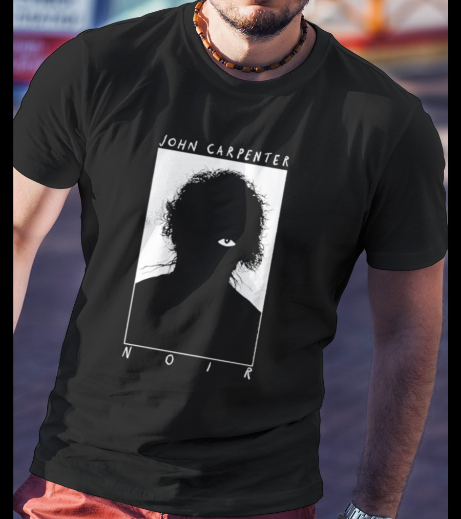John Carpenter Noir Evil Eye Silhouette Lost Themes IV T-Shirt