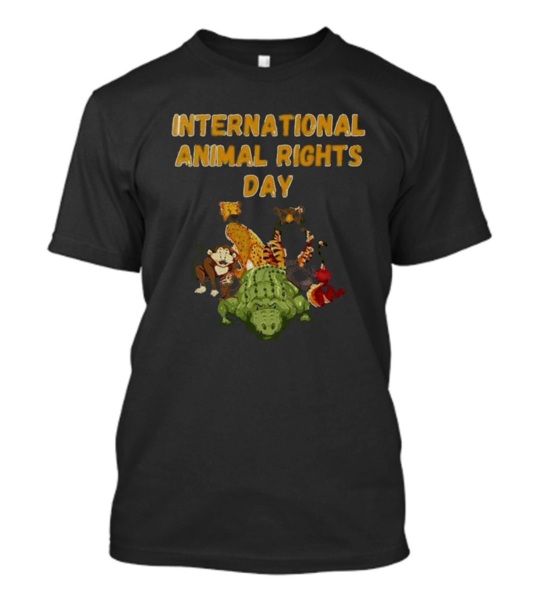 International Animal Rights Day With Wild Animal T-Shirt