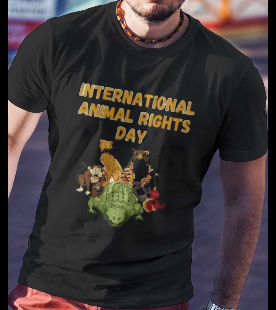 International Animal Rights Day With Wild Animal T-Shirt