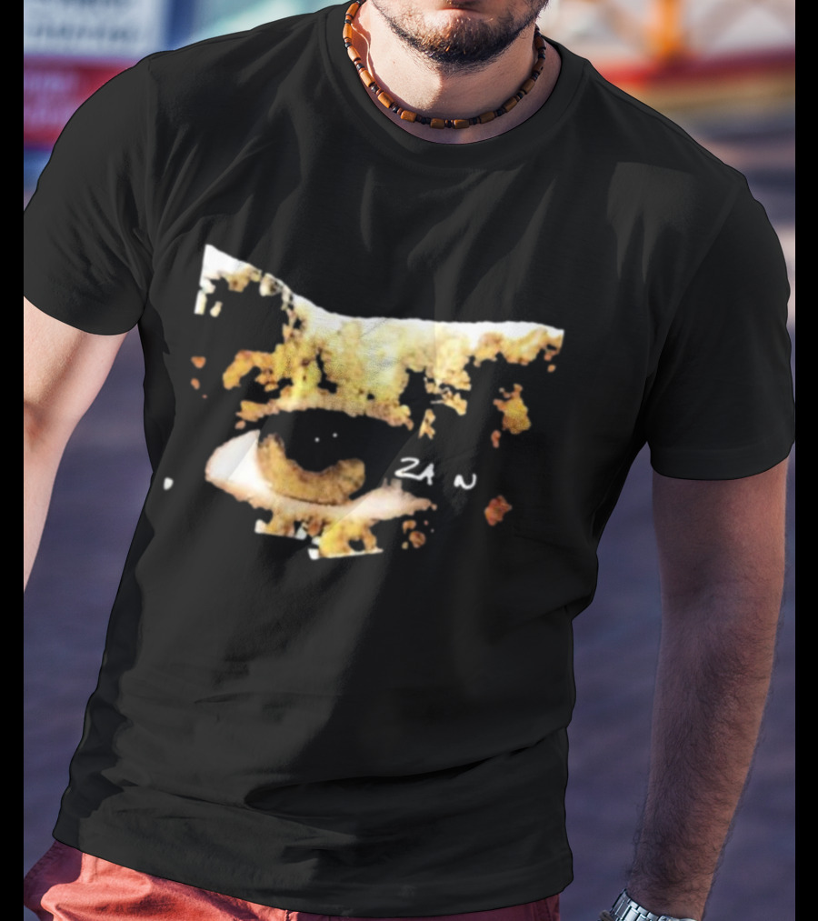 Inzayn What I Am Eye Graphic With Zayn Text T-Shirt
