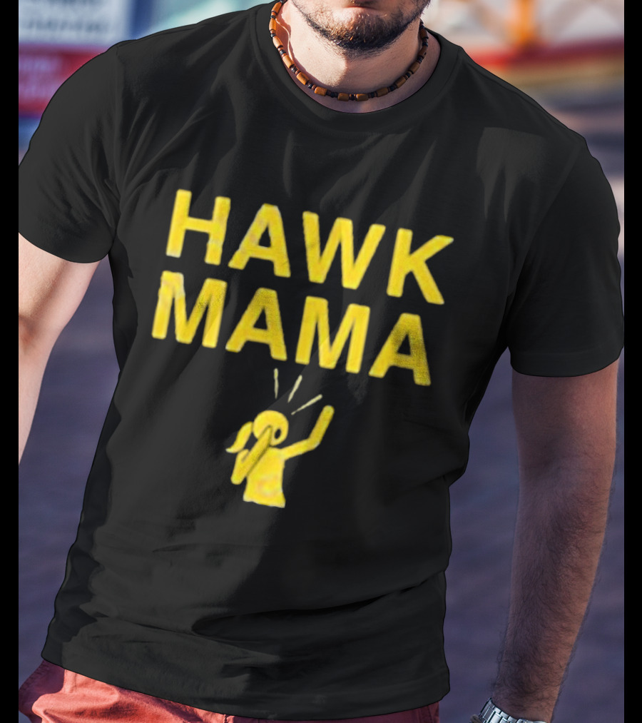 Iowa Hawk Mama Fan Enthusiast T-Shirt