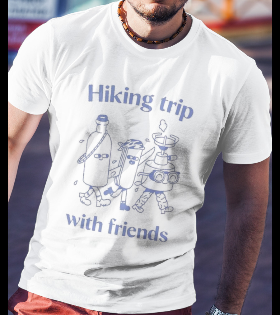 Hiking Trip With Friends Argile Ample Adventure Companions T-Shirt