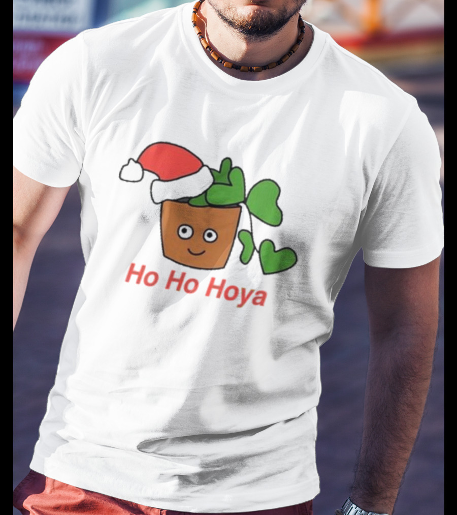 Ho Ho Hoya Santa Hat Hoya Plant Community T-Shirt
