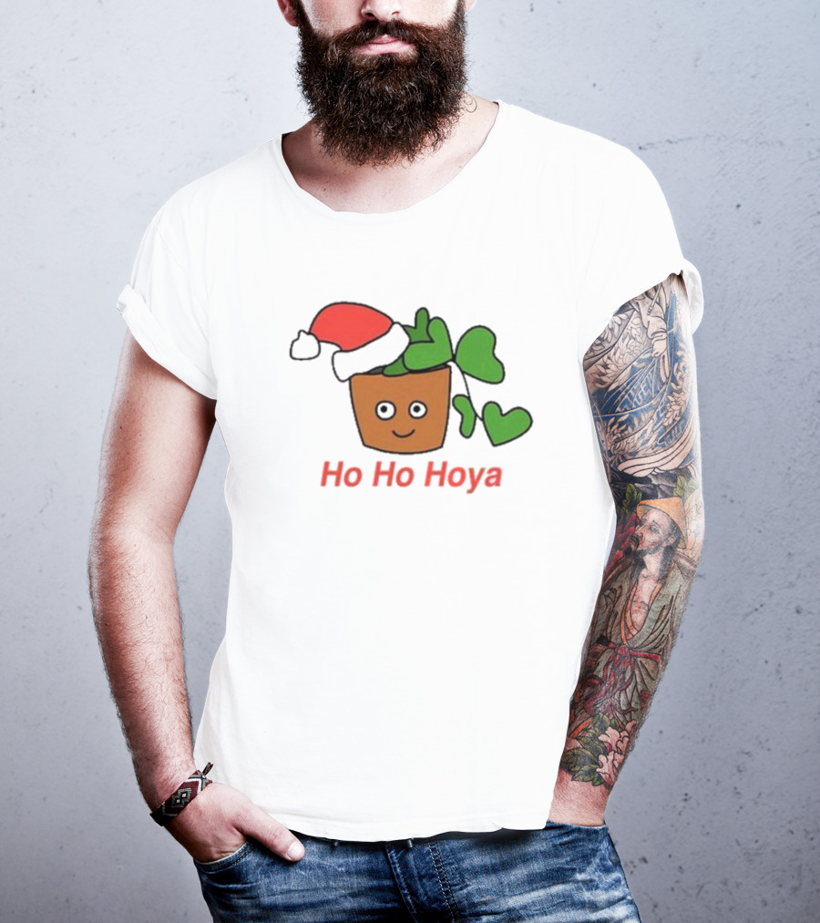 Ho Ho Hoya Santa Hat Hoya Plant Community T-Shirt