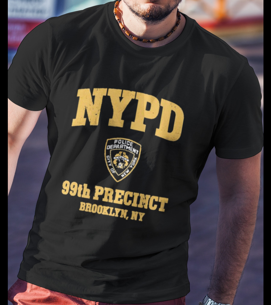 NYPD Police Department City Of New York 99th Precinct Brooklyn NY T-Shirt