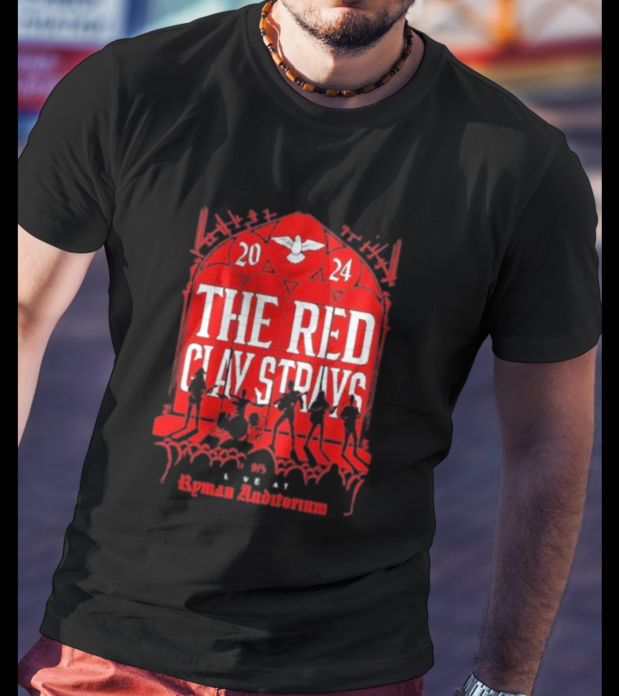 The Red Clay Strays Live At Ryman Auditorium Sept 5 T-Shirt
