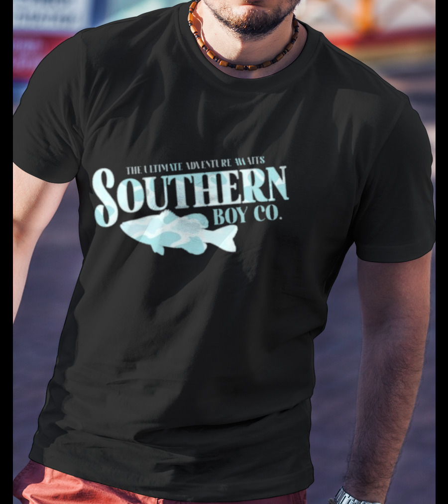The Ultimate Adventure Awaits Southern Boy Co Fish T-Shirt