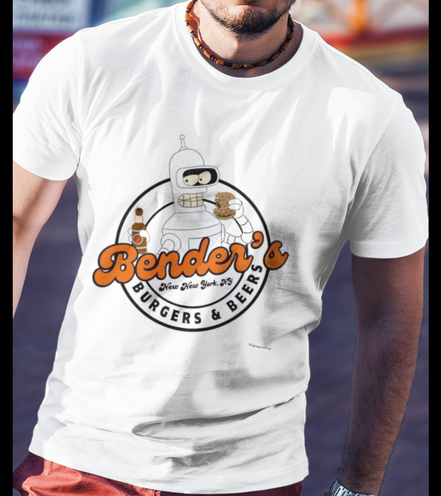 Bender’s Burgers And Beers New New York NY T-Shirt