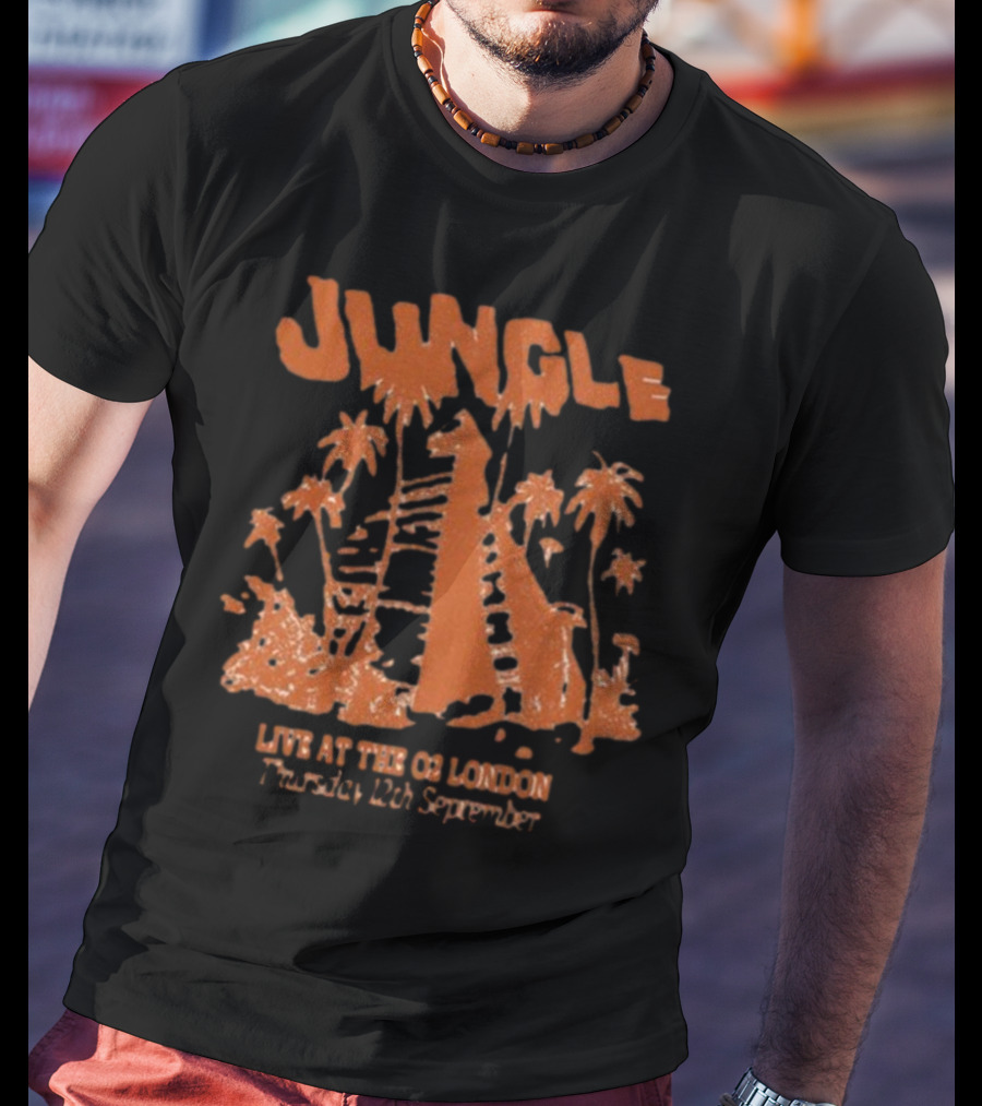 Jungle Live At The O2 London Thursday 12th September T-Shirt