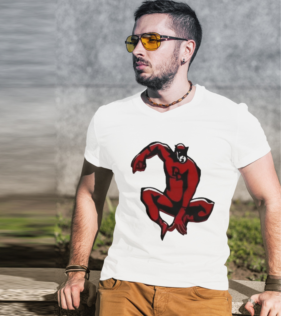 Charlie Cox Daredevil Red Suit Classic Marvel Hero T-Shirt