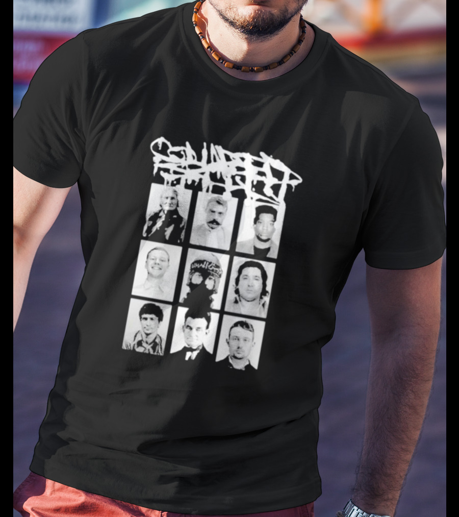 Collapsed Skull Shot Iconic Band Album Cover Style Portrait Collection T-Shirt