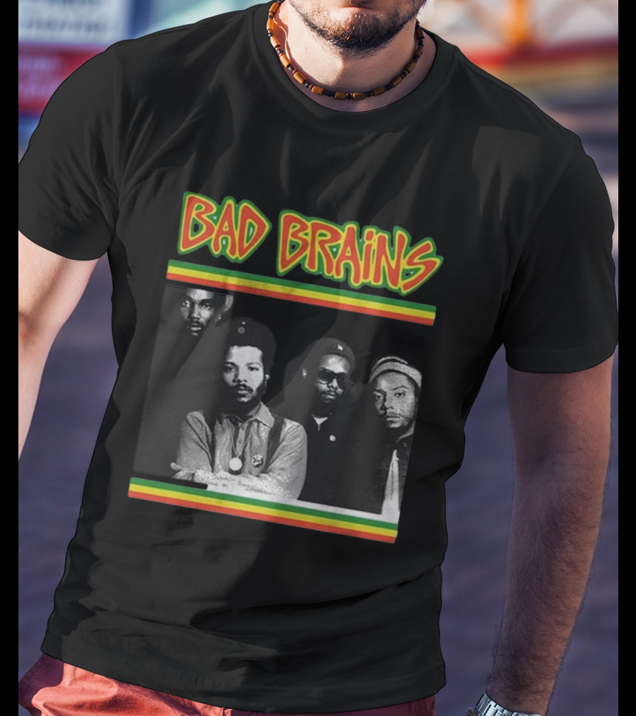 Bad Brains Reggae Punk Band Iconic Style Summer T-Shirt