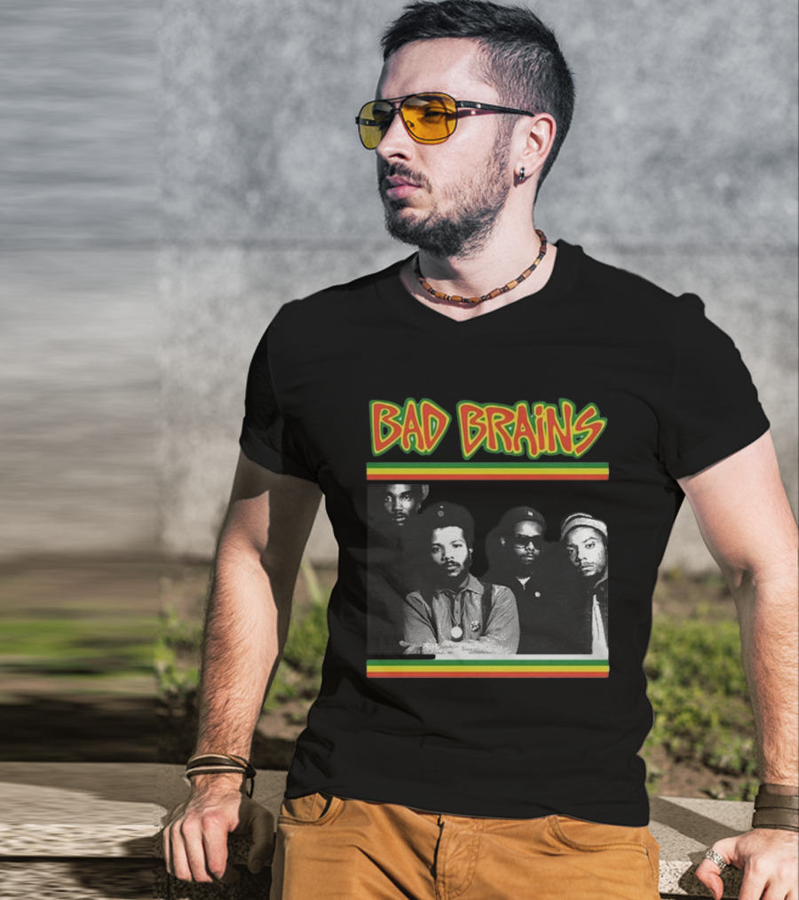 Bad Brains Reggae Punk Band Iconic Style Summer T-Shirt