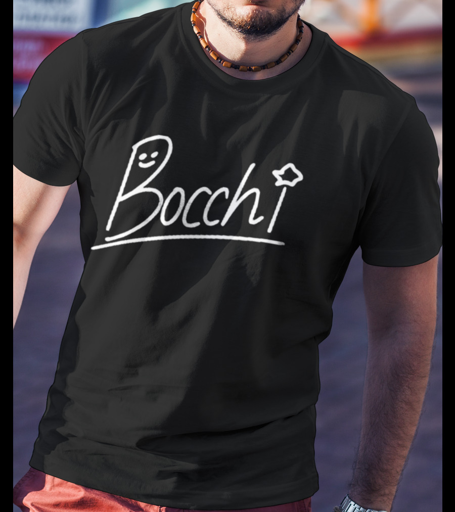 Bocchi Kuro VShojo Star Emoji T-Shirt