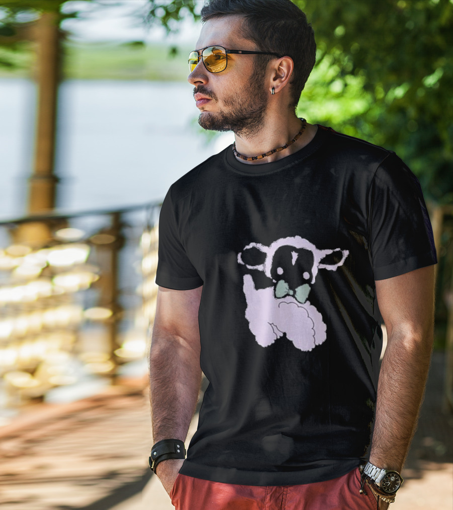 Lazy Oaf You Give Me A Headache Cute Cartoon Lamb T-Shirt