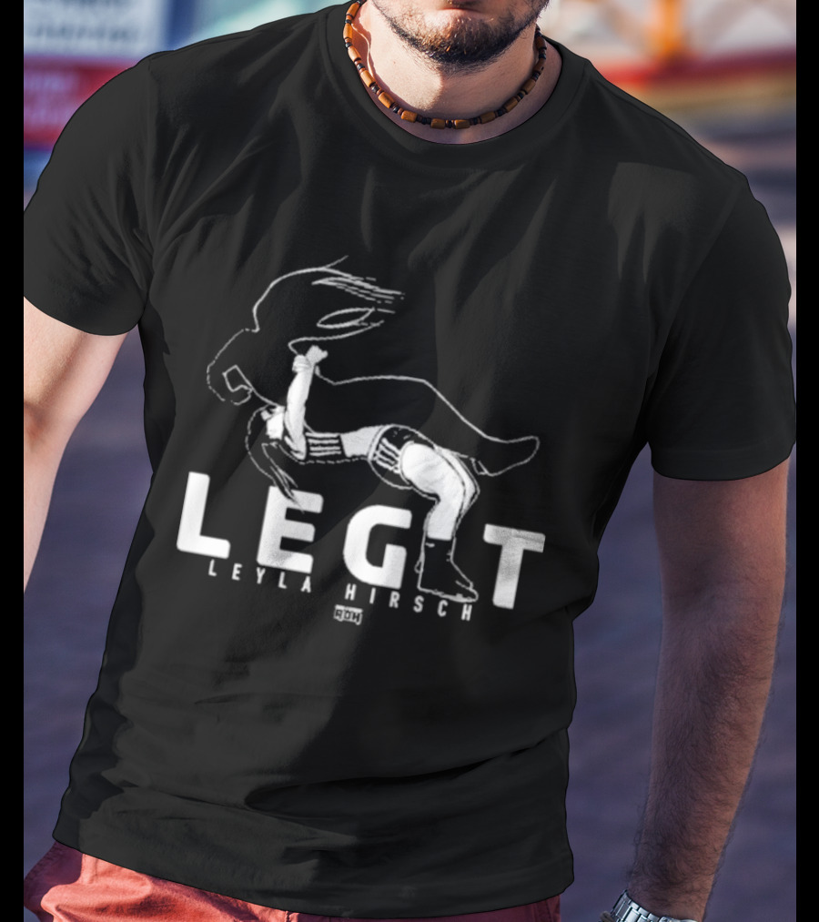 LEGIT Leyla Hirsch Wrestling Move T-Shirt