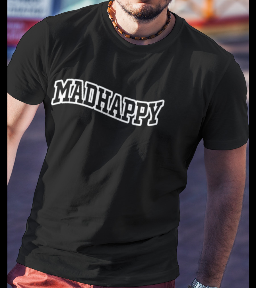 Madhappy Appliqué Wave Arch T-Shirt