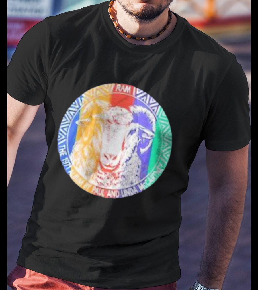 Ram The 1971 Album By Paul And Linda McCartney Multicolor T-Shirt