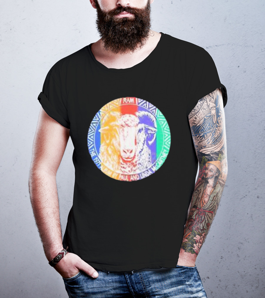 Ram The 1971 Album By Paul And Linda McCartney Multicolor T-Shirt