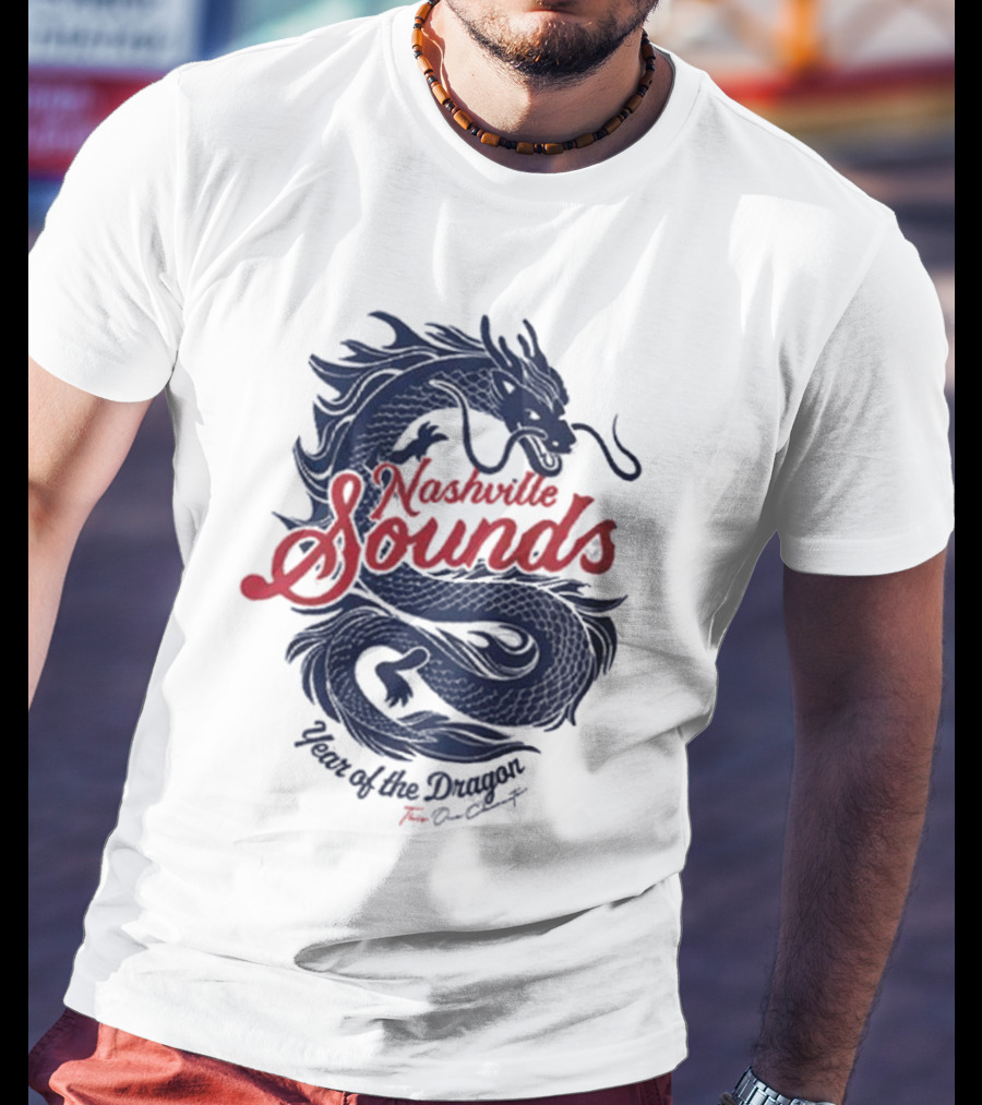 Nashville Sounds Year Of The Dragon Tom Bancroft T-Shirt