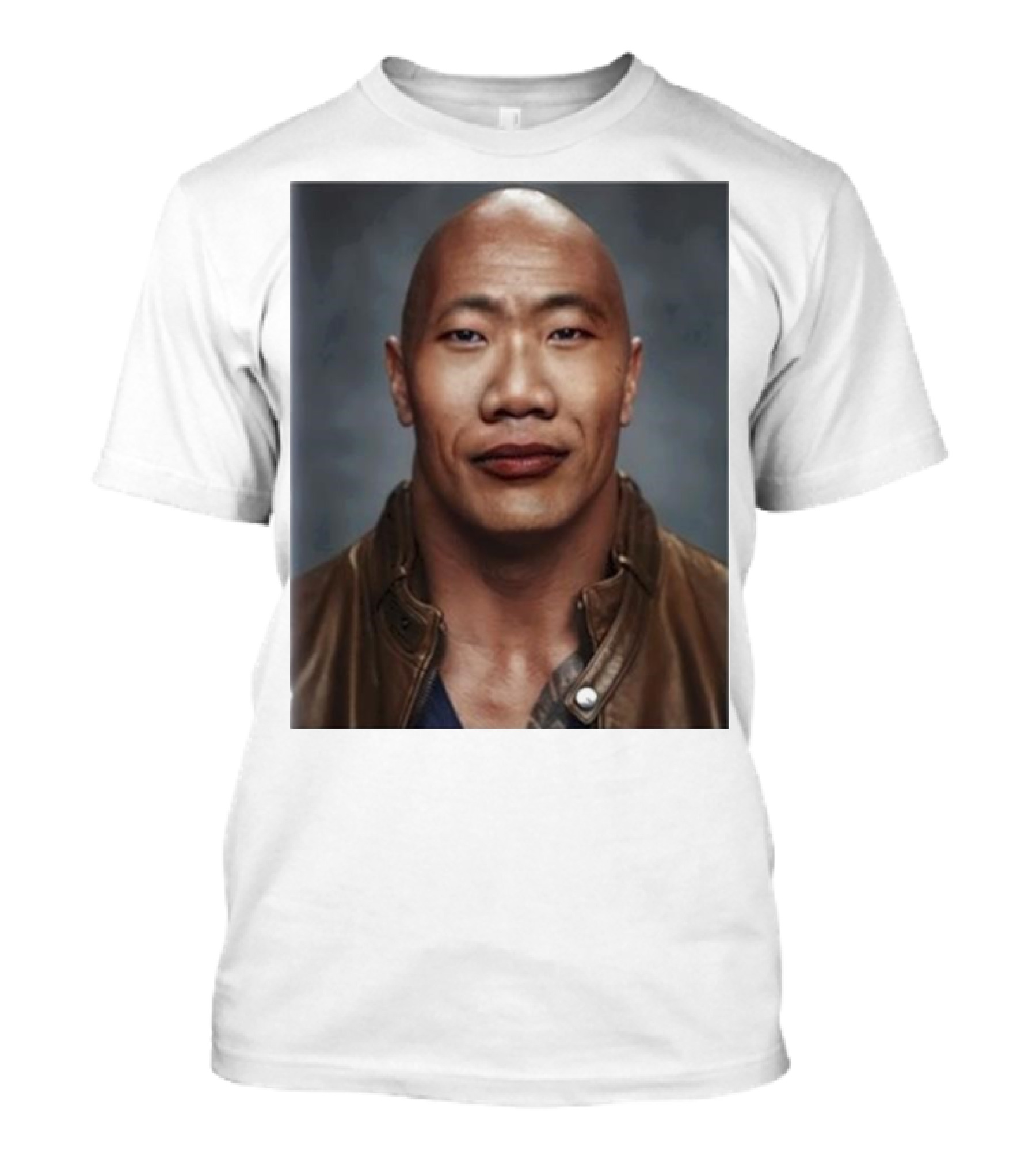 Dwayne The Wok Johnson Meme Face Mashup T-Shirt