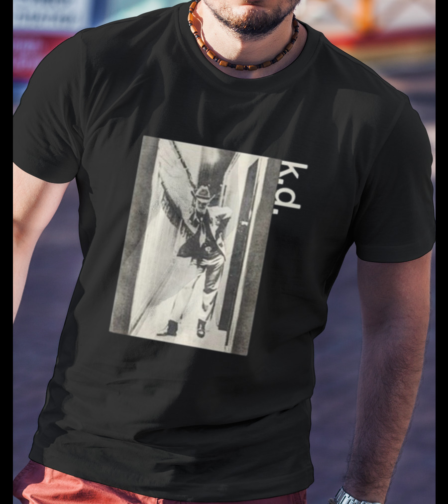 Kd Lang Country Nostalgic Vintage Cowboy Stance T-Shirt