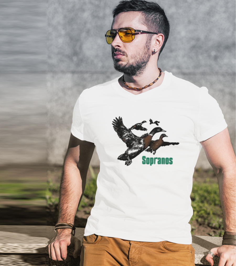 Sopranos Flying Duck Icons T-Shirt