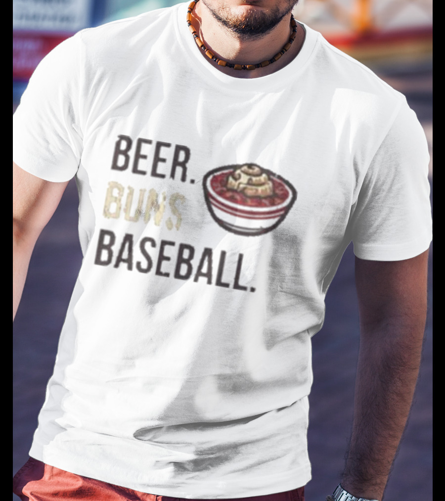 Minnesota Twins Beer Buns Baseball Fan T-Shirt
