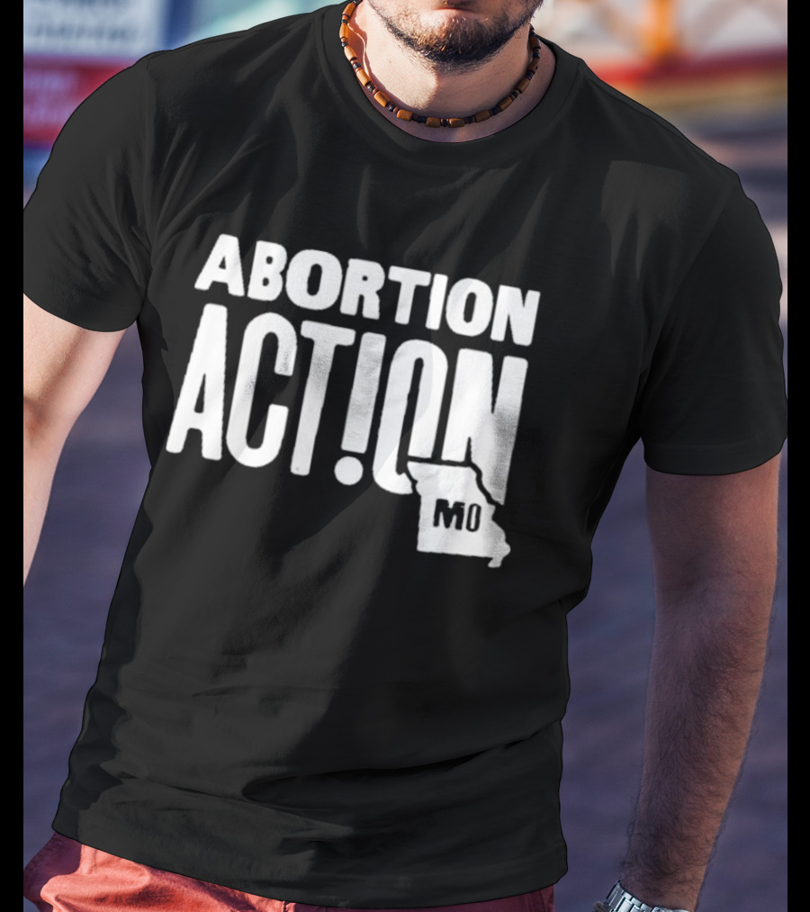 Missouri Abortion Action MO Icon Bold Protest T-Shirt