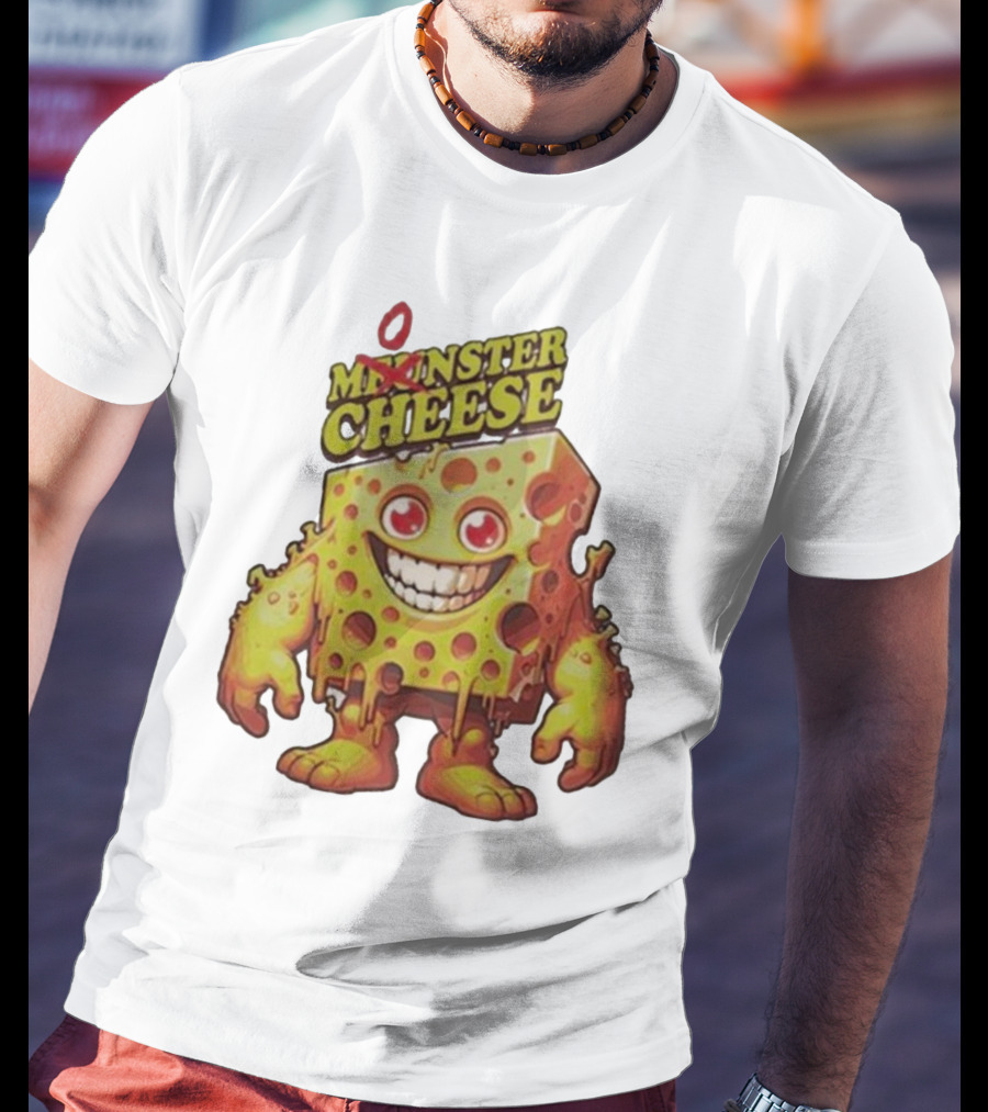 Munster Cheese Monster Smile T-Shirt