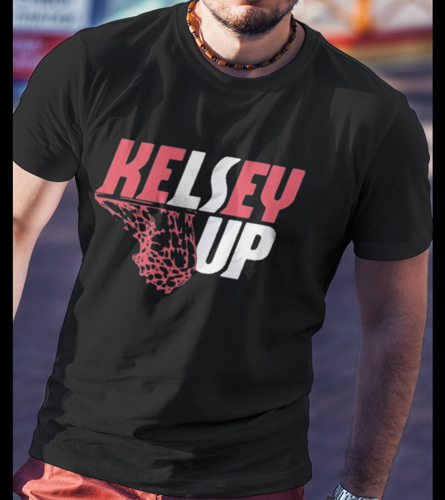 Kelsey Up Basketball Net T-Shirt