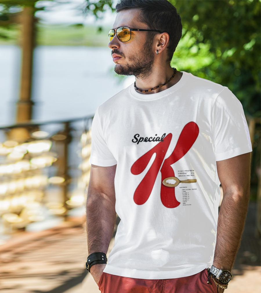 Special K High Protein Cereal Ketapoloclub Spoon T-Shirt