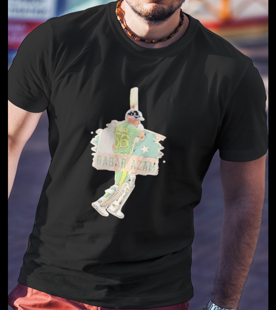 Babar Azam 56 Star Pakistan Cricket T-Shirt