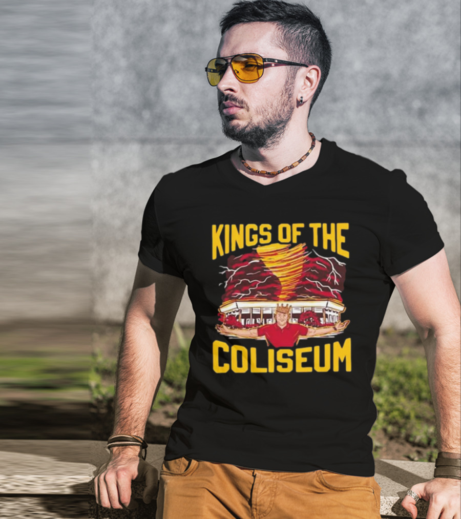 Kings Of The Coliseum Tornado Crown Coliseum Commander T-Shirt