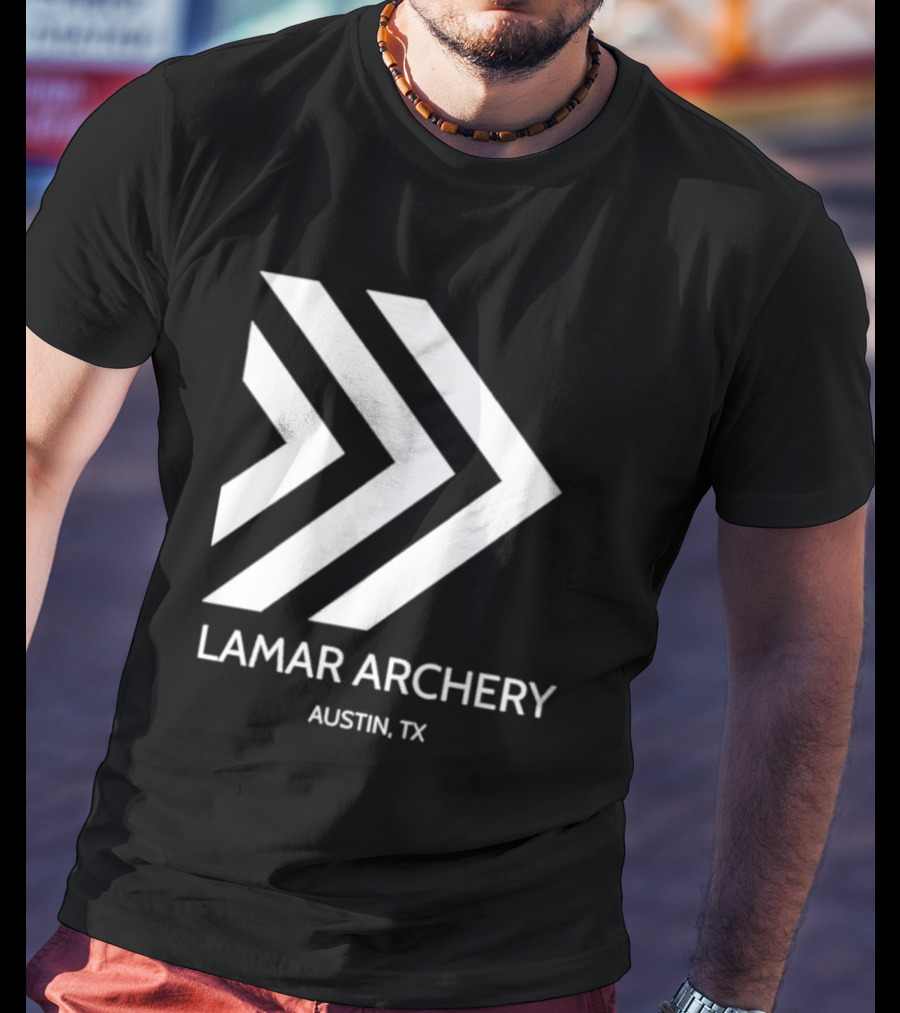 Lamar Archery Austin TX Arrow T-Shirt