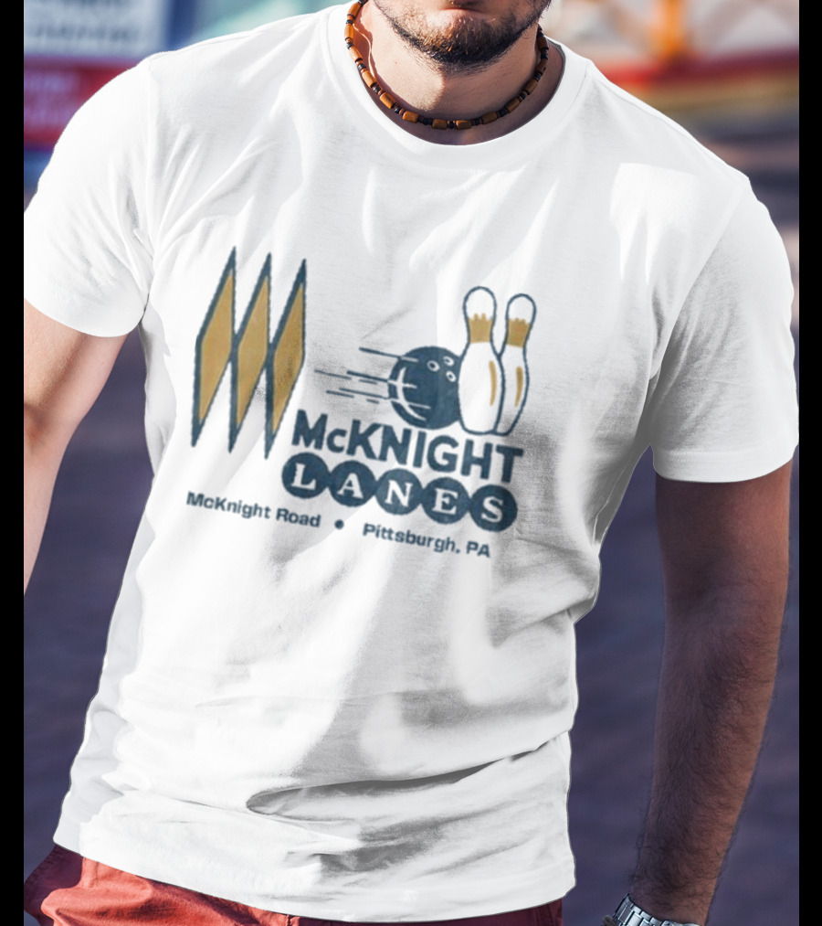 McKnight Lanes Bowling Alley McKnight Road Pittsburgh PA T-Shirt